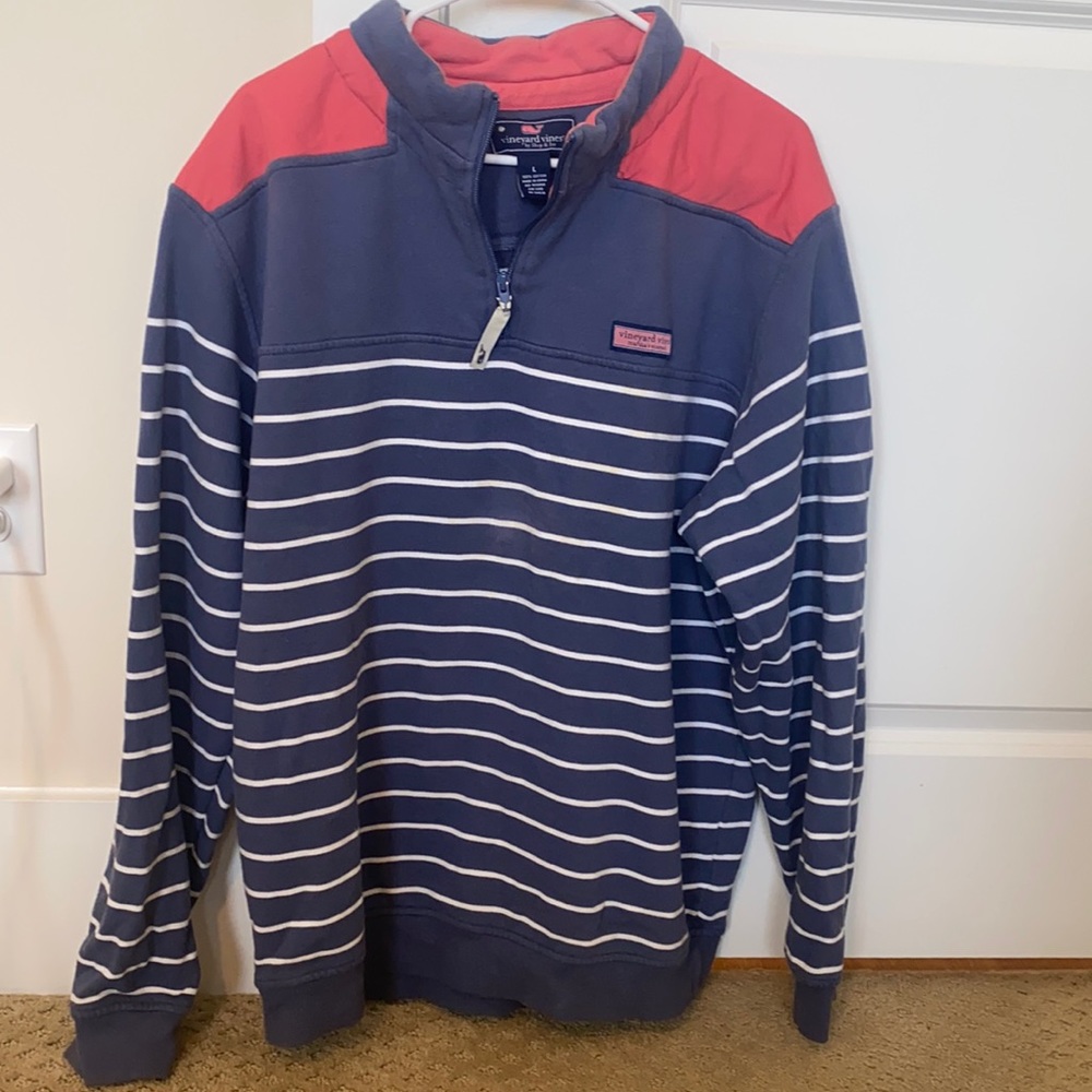 Vineyard vines shep shirt pull over size L